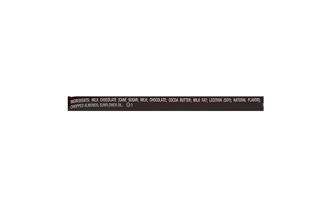 Hershey's Milk Chocolate with Almonds    Pack  192 grams